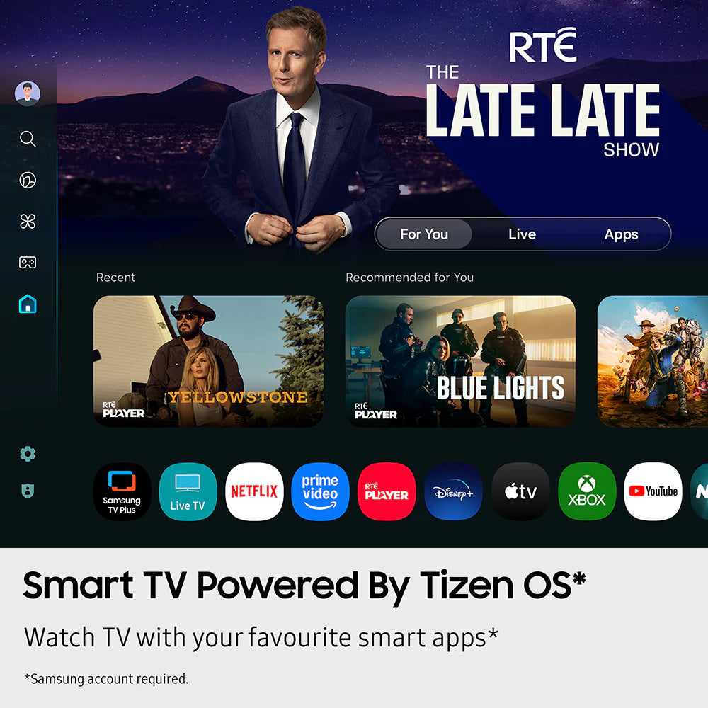 Samsung 75" Crystal UHD U8000F Smart TV | UE75U8000FKXXU