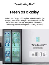 Samsung Series 7 American Style Fridge Freezer with SpaceMax Technology Black | RS67A8811B1EU thumbnail 5