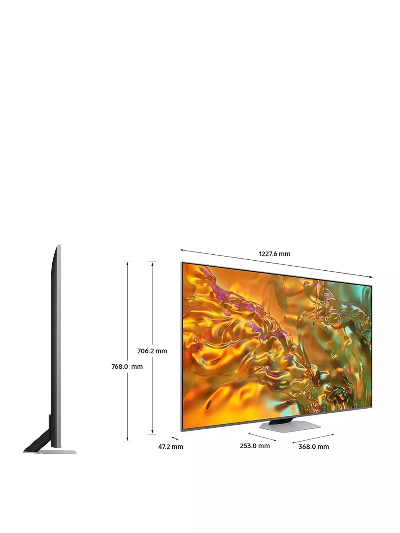 Samsung Q80D, 55 inch, QLED, 4K Smart TV with Dolby Atmos | QE55Q80DAT