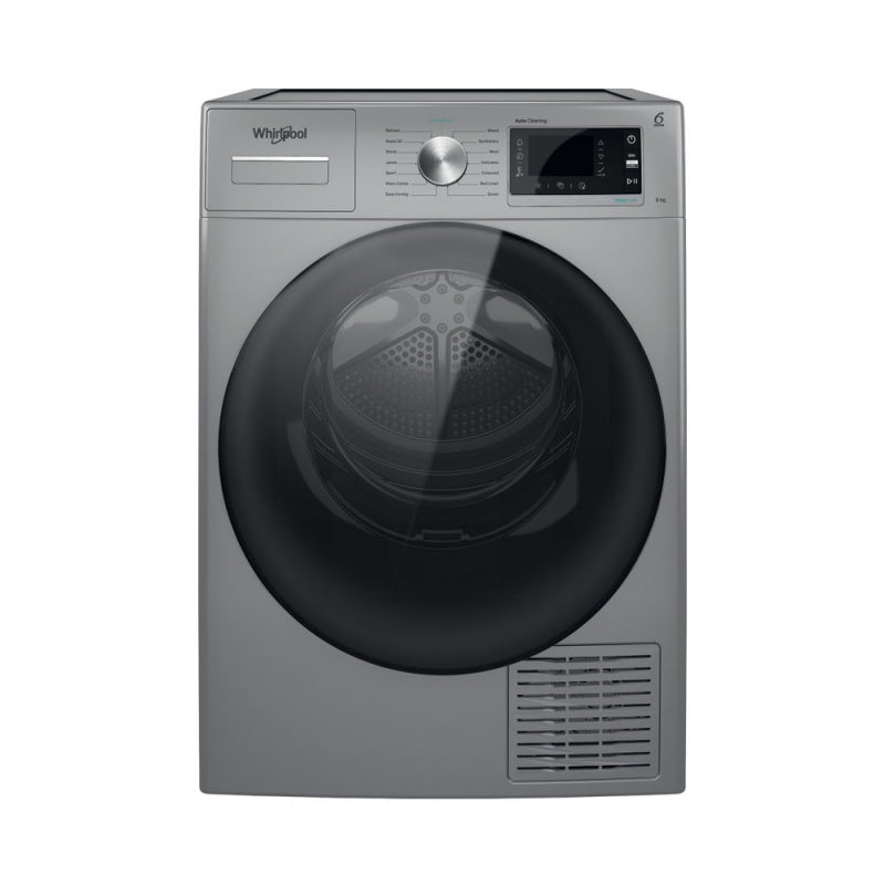 Whirlpool 9KG Heat Pump Tumble Dryer Silver | W6D94SB DISPLAY MODEL