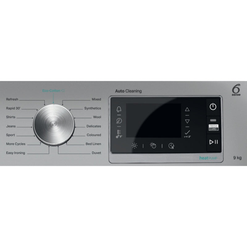 Whirlpool 9KG Heat Pump Tumble Dryer Silver | W6D94SB