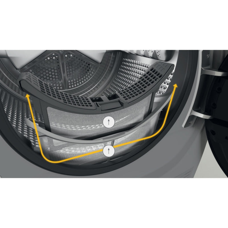 Whirlpool 9KG Heat Pump Tumble Dryer Silver | W6D94SB