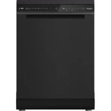 Whirlpool 60cm Maxi Space Freestanding Dishwasher Black | W8FHS61BSUK thumbnail 1