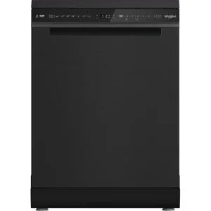 Whirlpool 60cm Maxi Space Freestanding Dishwasher Black | W8FHS61BSUK
