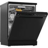 Whirlpool 60cm Maxi Space Freestanding Dishwasher Black | W8FHS61BSUK thumbnail 4