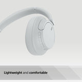 Sony Wireless Noise Cancelling Headphones White | WHCH720NW.CE7 thumbnail 4