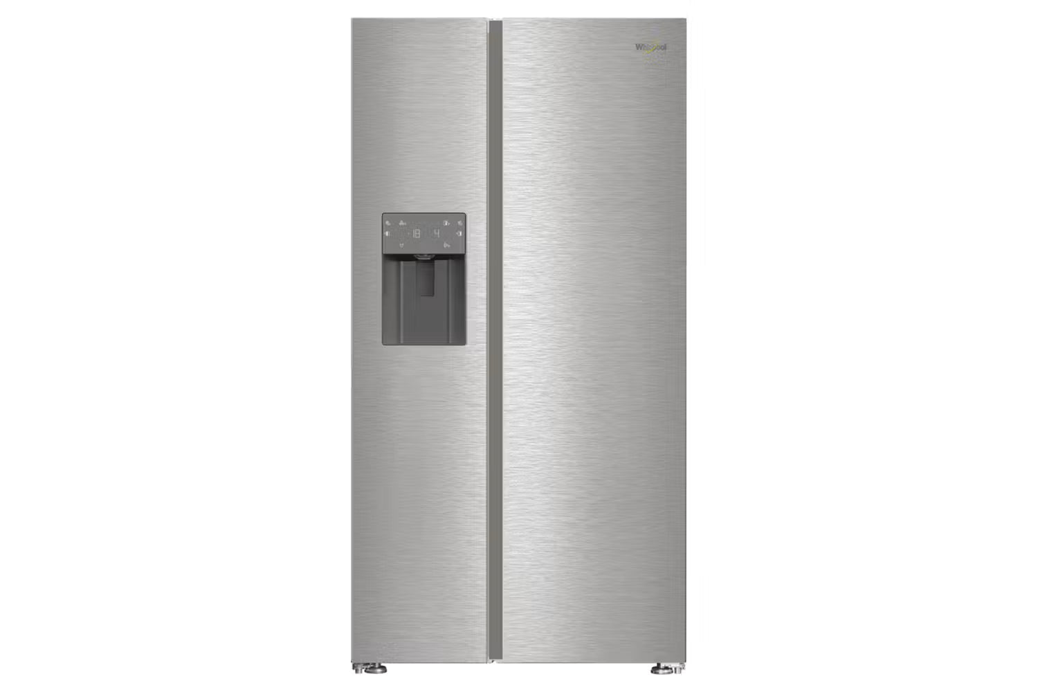 Whirlpool Freestanding American Fridge Freezer Stainless Steel | WHG26573WX4UK