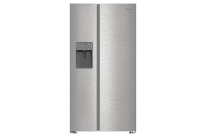 Whirlpool Freestanding American Fridge Freezer Stainless Steel | WHG26573WX4UK