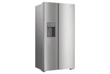 Whirlpool Freestanding American Fridge Freezer Stainless Steel | WHG26573WX4UK thumbnail 2
