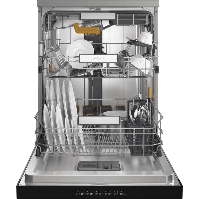 Whirlpool 60cm Freestanding Dishwasher Inox | W8FHP51XUK
