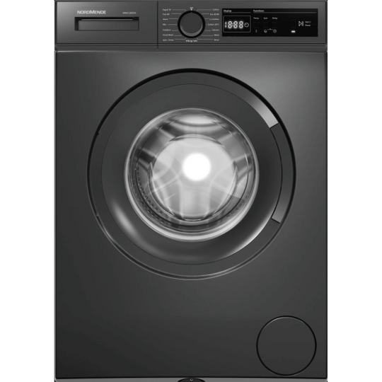 NordMende 8kg Washing Machine 1200 Spin A Rated Dark Inox | WMA1280DIX