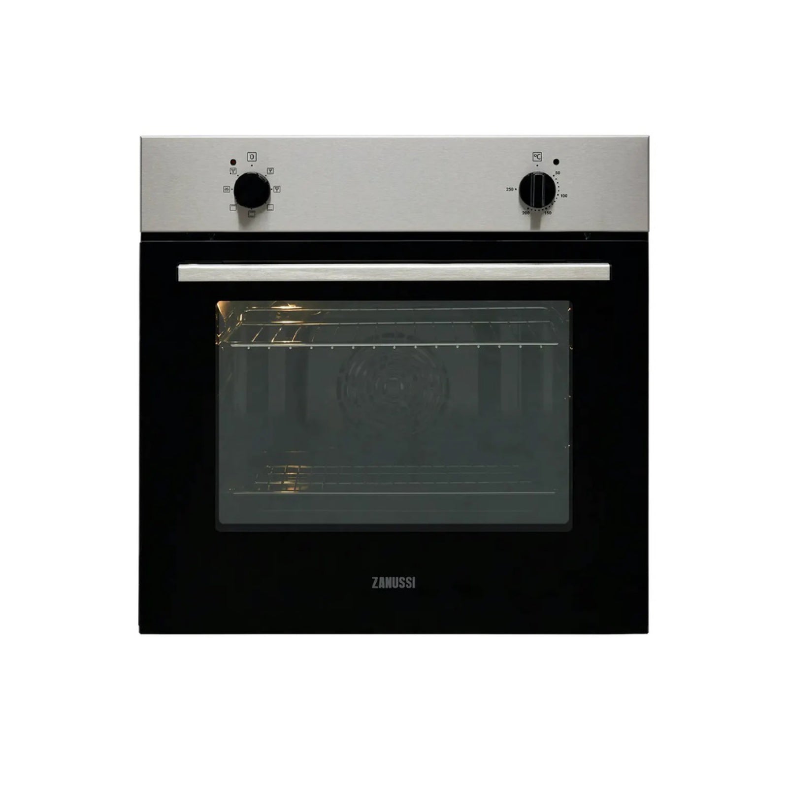 Zanussi Built-in Electric Single Oven and Ceramic Hob | ZPV2000BXA