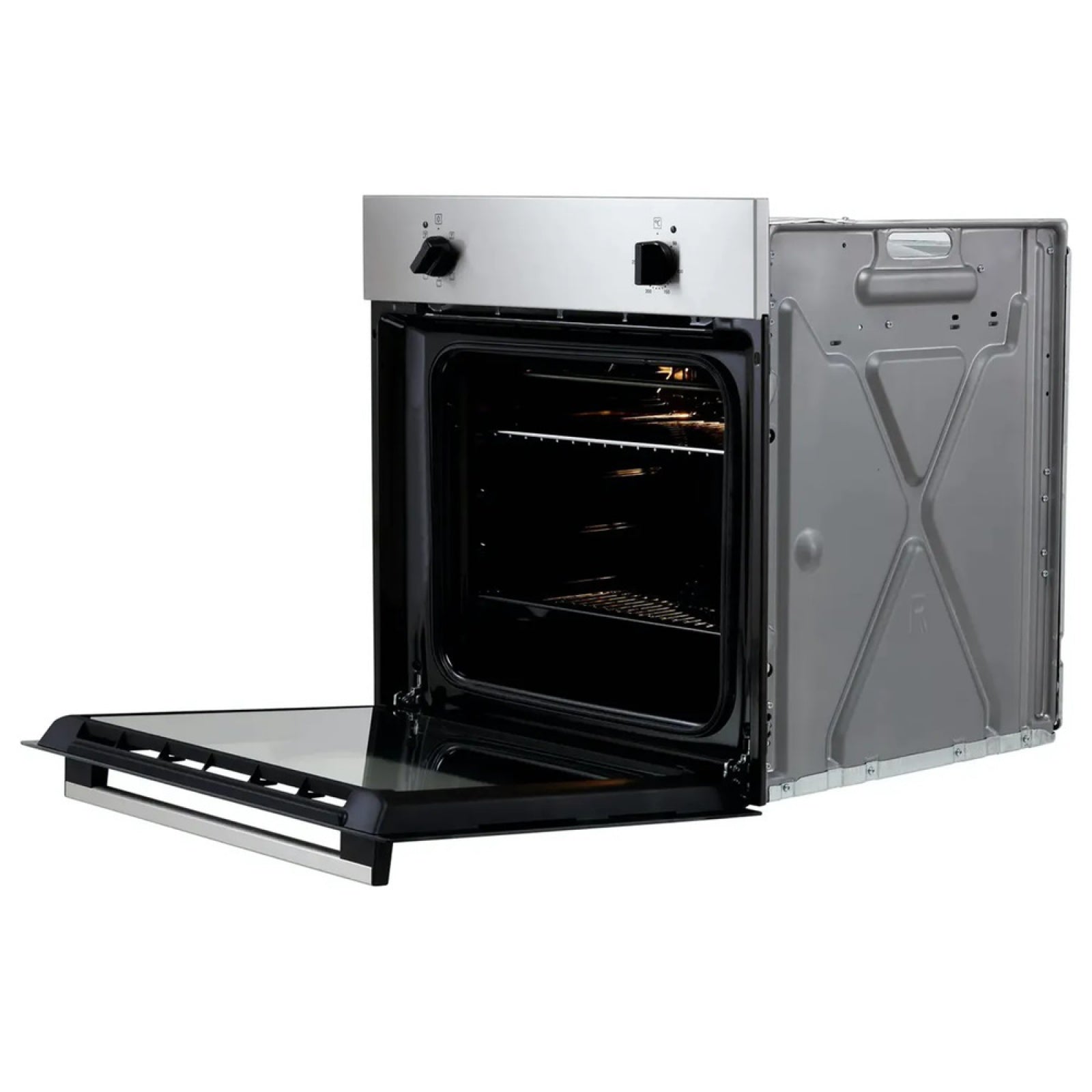 Zanussi Built-in Electric Single Oven and Ceramic Hob | ZPV2000BXA