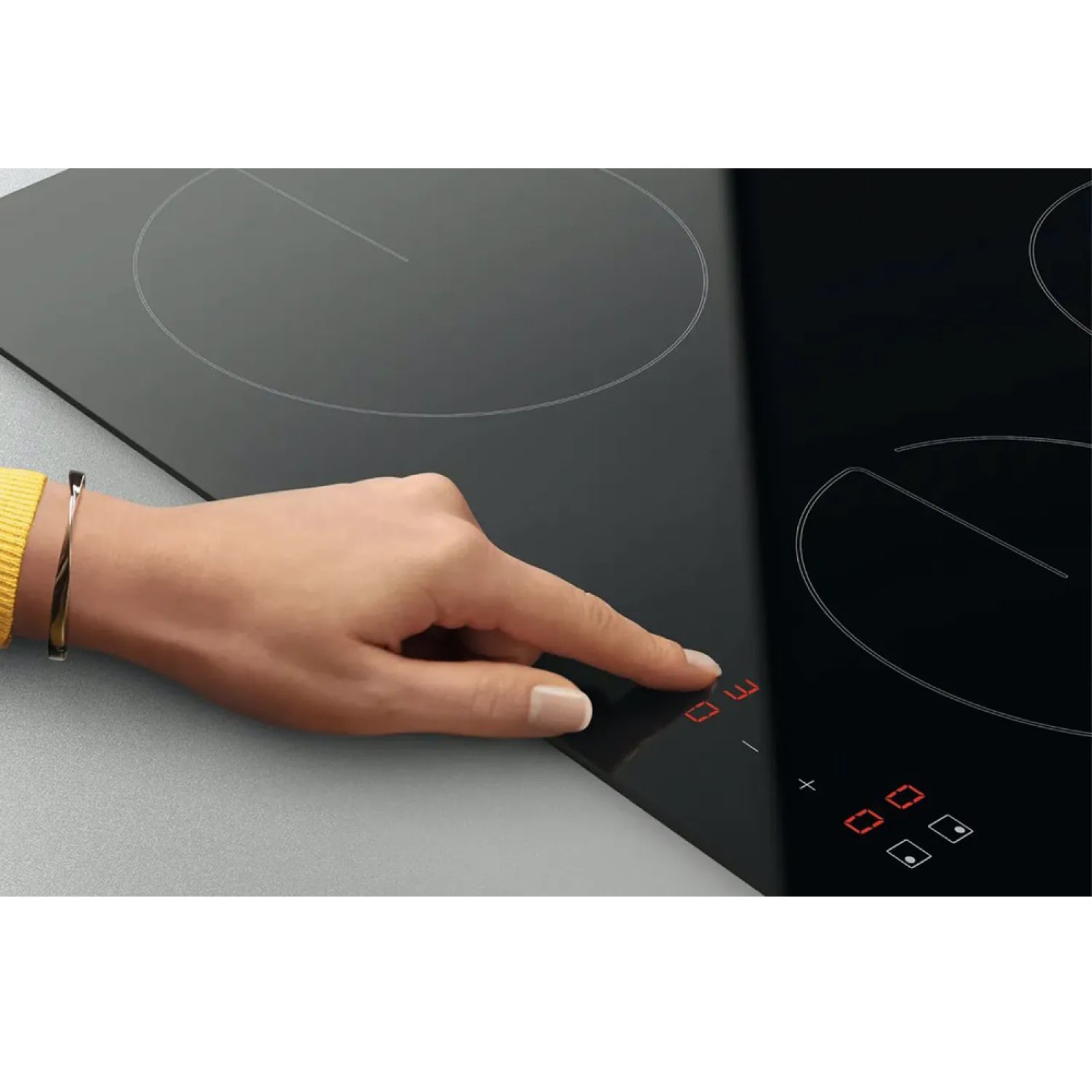 Zanussi Built-in Electric Single Oven and Ceramic Hob | ZPV2000BXA