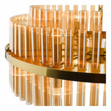 Imani 16 Light Pendant Natural Brass and Champagne Glass-IMA1635 thumbnail 6