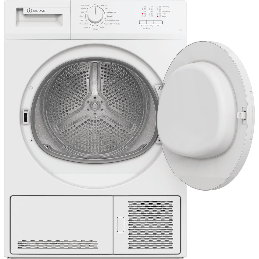 Indesit 8kg Condenser Dryer White | CYDC82WWGLUK