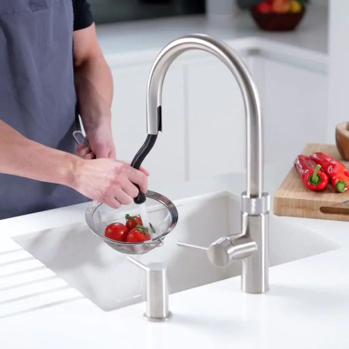 Quooker Flex 3-in-1 Boiling Water Tap Chrome | 3XCHR