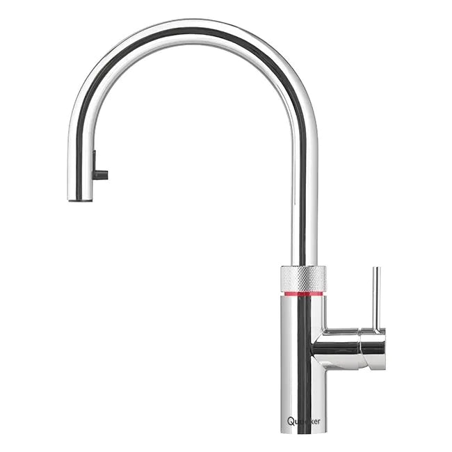 Quooker Flex 3-in-1 Boiling Water Tap Chrome | 3XCHR
