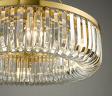 Sigourney 8 Light Pendant Satin Gold and Crystal-SIG0835 thumbnail 5