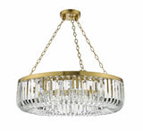 Sigourney 8 Light Pendant Satin Gold and Crystal-SIG0835 thumbnail 7