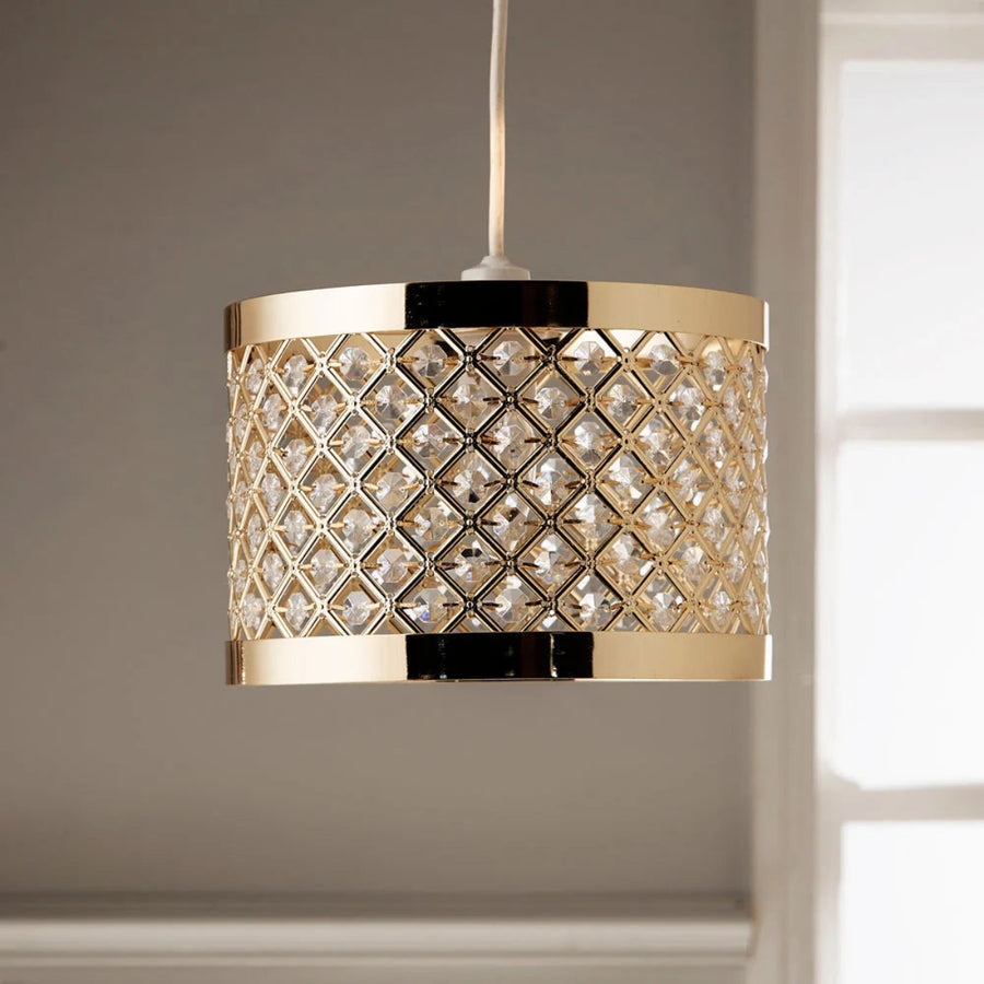Horsham Non Electrical Gold Easy Fit Pendant Shade-LHORSHAMGOL/PEN