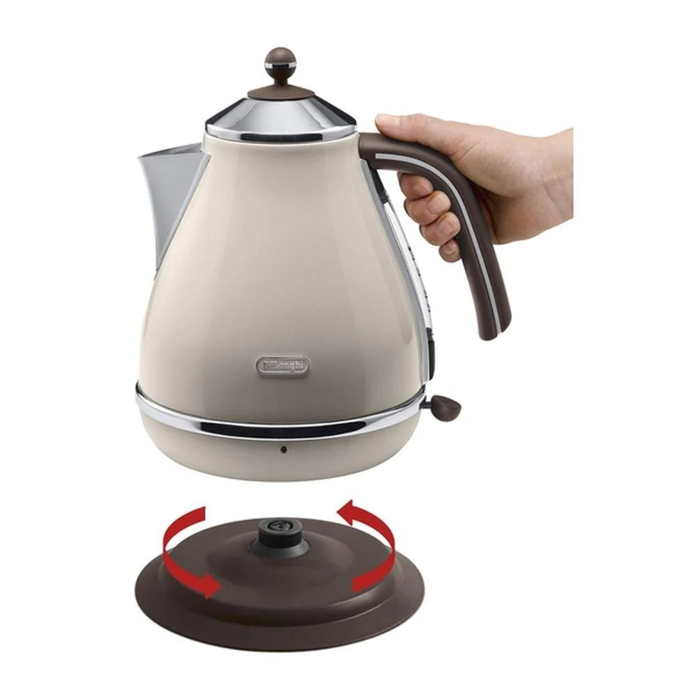 Delonghi Icona Vintage Kettle Cream  | KBOV3001.BG