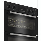 Indesit Built In Electric Fan Double Oven Black | DII10DB thumbnail 3