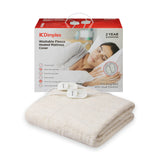 Dimplex King Washable Fleece Heated Mattress Cover w/ Dual Control l DMC3003 thumbnail 1