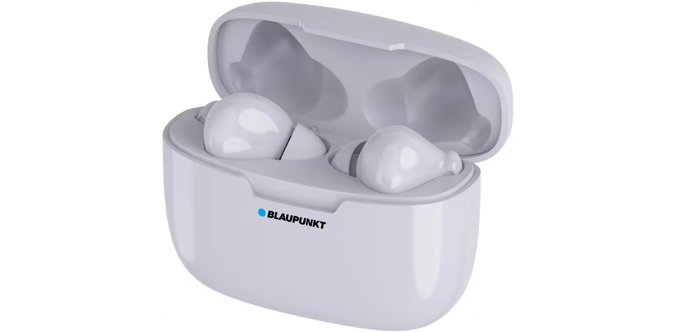 Blaupunkt Wireless EarbudS With Bluetooth White | BLP4958.112
