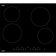 Belling Ceramic Hob 60cm Touch Control 4 Zone Black l BCH60T