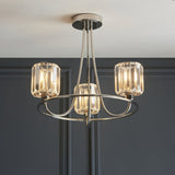 Endon Berenice 3lt Semi flush Bright Nickel | 104107 thumbnail 2