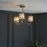 Endon Berenice 3lt Semi flush Bright Nickel | 104107 thumbnail 4