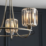 Endon Berenice 3lt Semi flush Bright Nickel | 104107 thumbnail 6