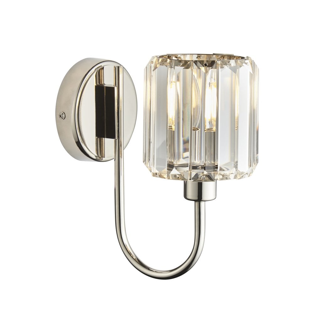 Endon Berenice Wall Bright Nickel | 104109