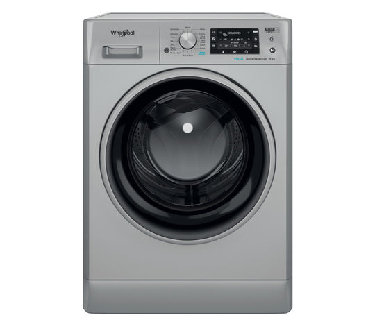 Whirlpool FreshCare+ Washing Machine 9kg 1400rpm Silver | FFD9489SBSVUK