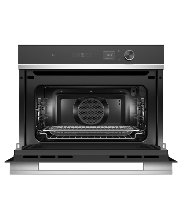 Fisher & Paykel 60cm Series 7 Contemporary Compact Combi-Microwave Oven | OM60NDLX1