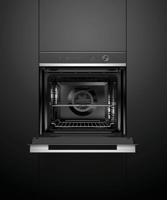 Fisher & Paykel Series 7 Contemporary Pyrolytic Built-in Oven 9 Function Stainless Steel | OB60SD9PLX1