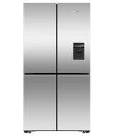 Fisher & Paykel Freestanding Quad Door Refrigerator Freezer With Ice & Water | RF605QNUVX1 thumbnail 1