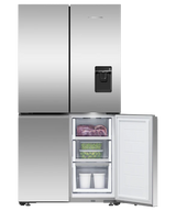 Fisher & Paykel Freestanding Quad Door Refrigerator Freezer With Ice & Water | RF605QNUVX1 thumbnail 4