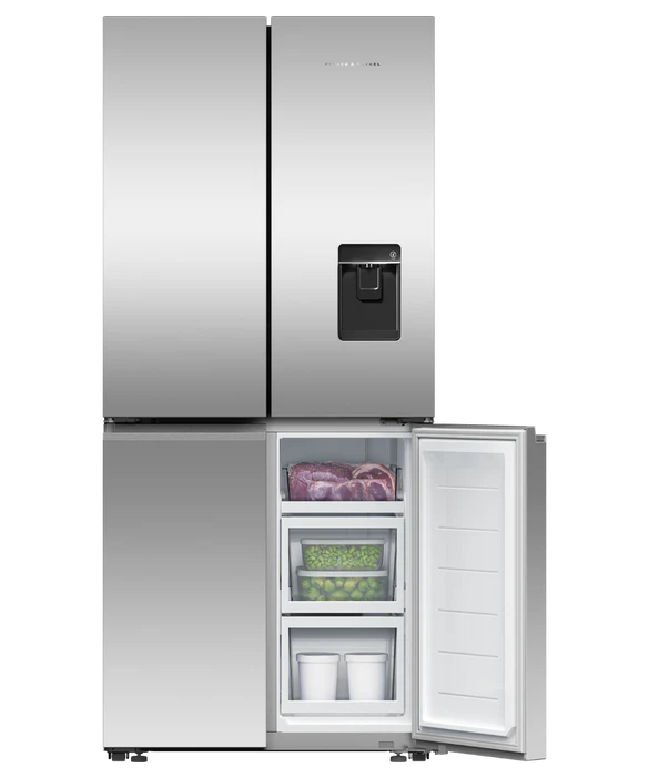 Fisher & Paykel Series 7 Freestanding American Fridge Freezer With Ice & Water | RF500QNUX1