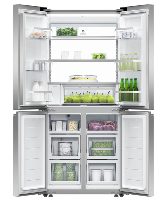 Fisher & Paykel Series 7 Freestanding American Fridge Freezer With Ice & Water | RF500QNUX1