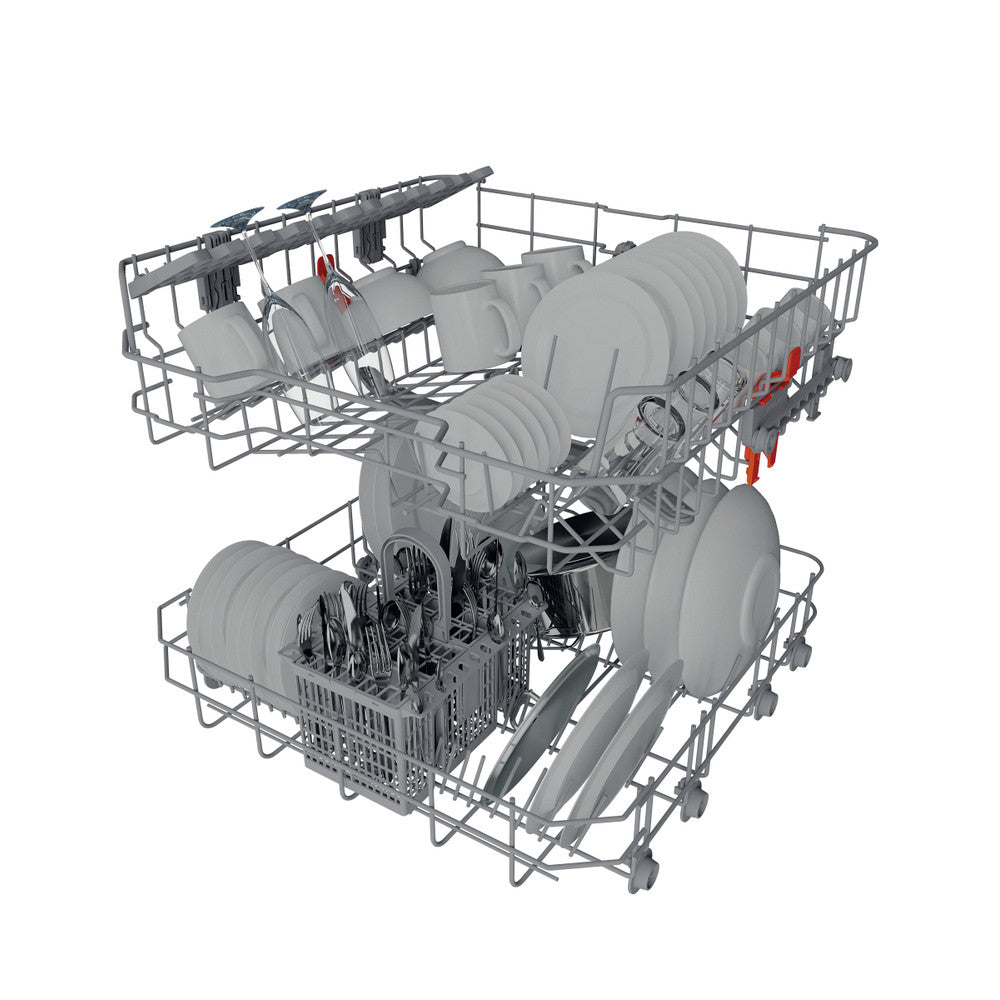 Hotpoint Dishwasher Semi-Integrated Black | H3BL626BUK