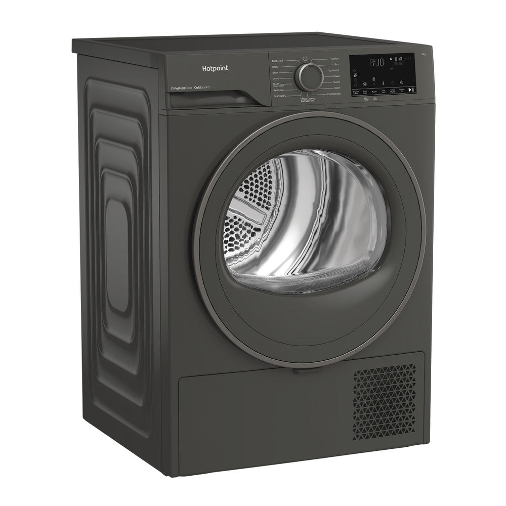 Hotpoint 9kg Heat Pump Dryer Manhattan Grey | HHDD90GGIRE