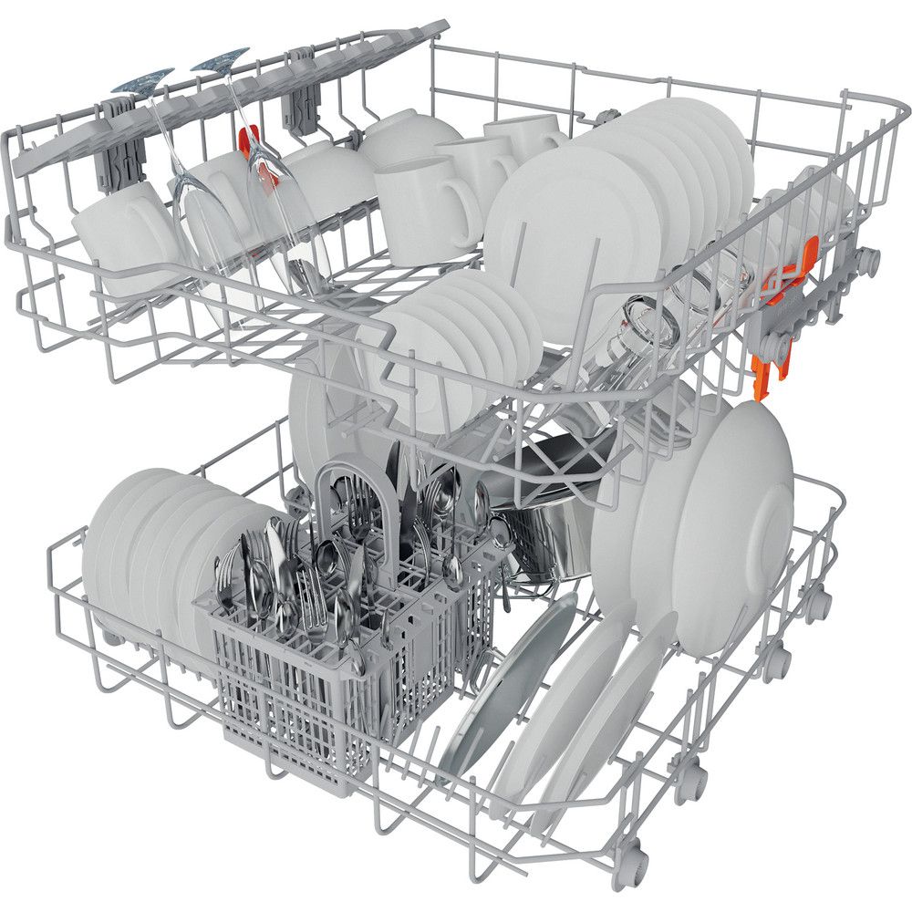 Hotpoint 14 Place Semi Integrated Dishwasher Stainless Steel | H3BL626XUK