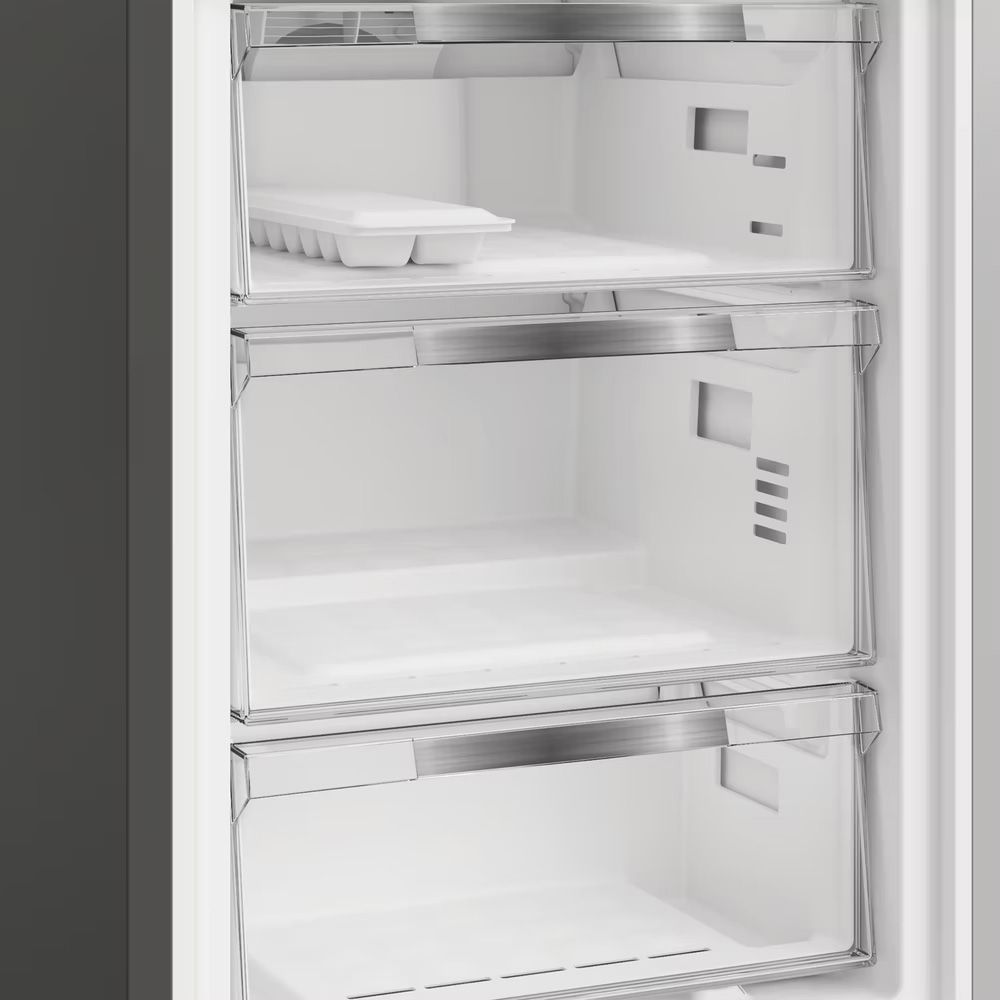Hotpoint  Freestanding No Frost 60/40 Fridge Freezer Black Silver | HPK26363XBR5UK