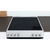 Indesit 60cm Electric Freestanding Double Oven Cooker White | ID67V9KMW/UK thumbnail 4