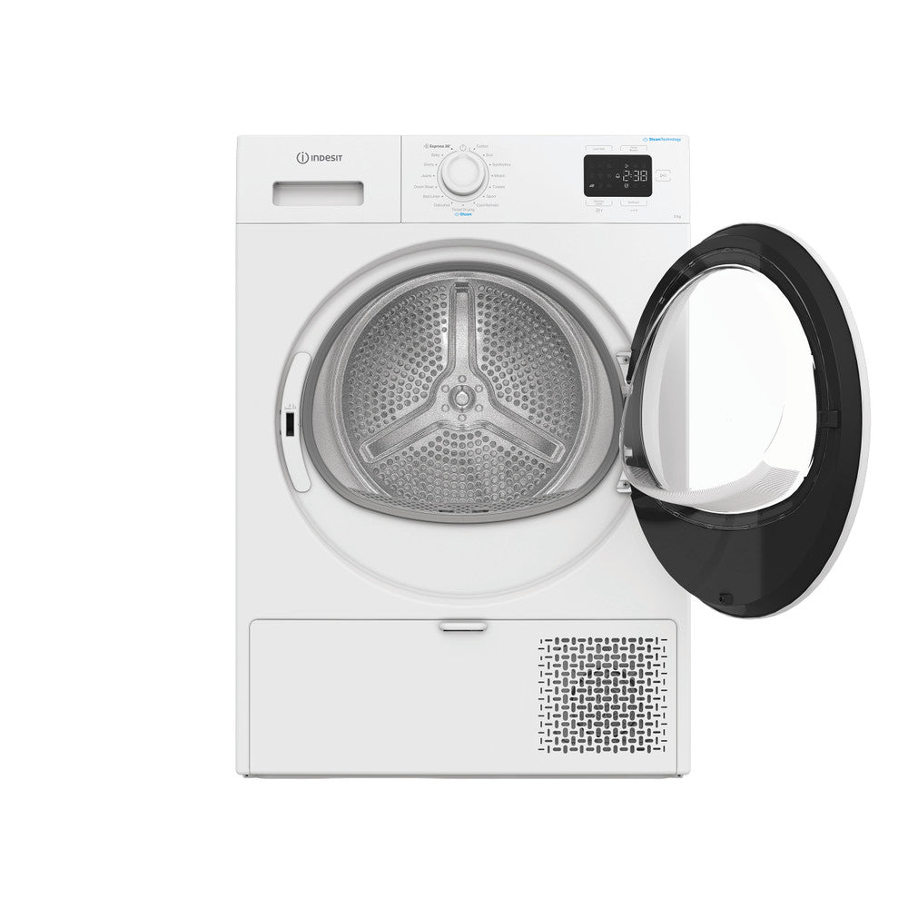 Indesit 8kg Heat Pump Tumble Dryer White | IDHE80WIRE