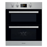 Indesit Electric Double Oven Stainless Steel | IDU6340IX thumbnail 1