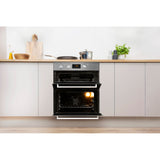 Indesit Electric Double Oven Stainless Steel | IDU6340IX thumbnail 7