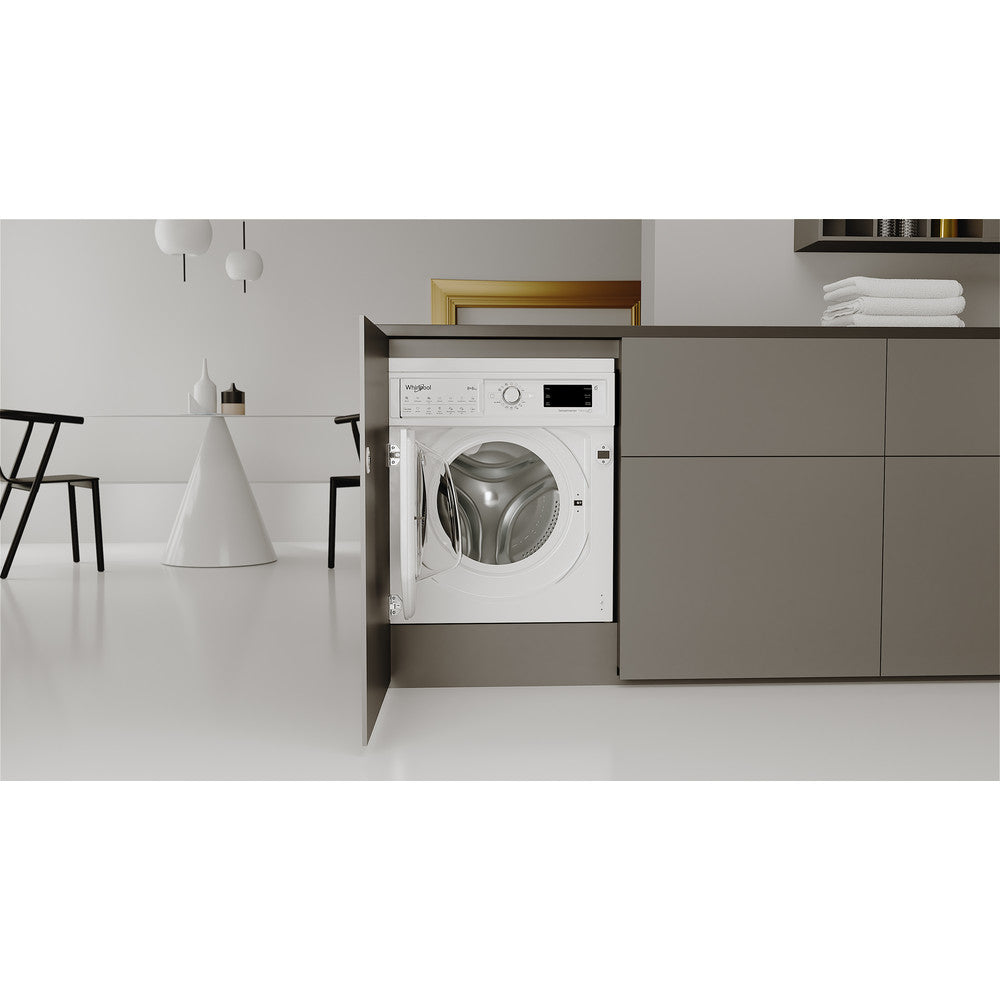 Whirlpool Integrated Washer Dryer 9+6KG White | BIWDWG961485